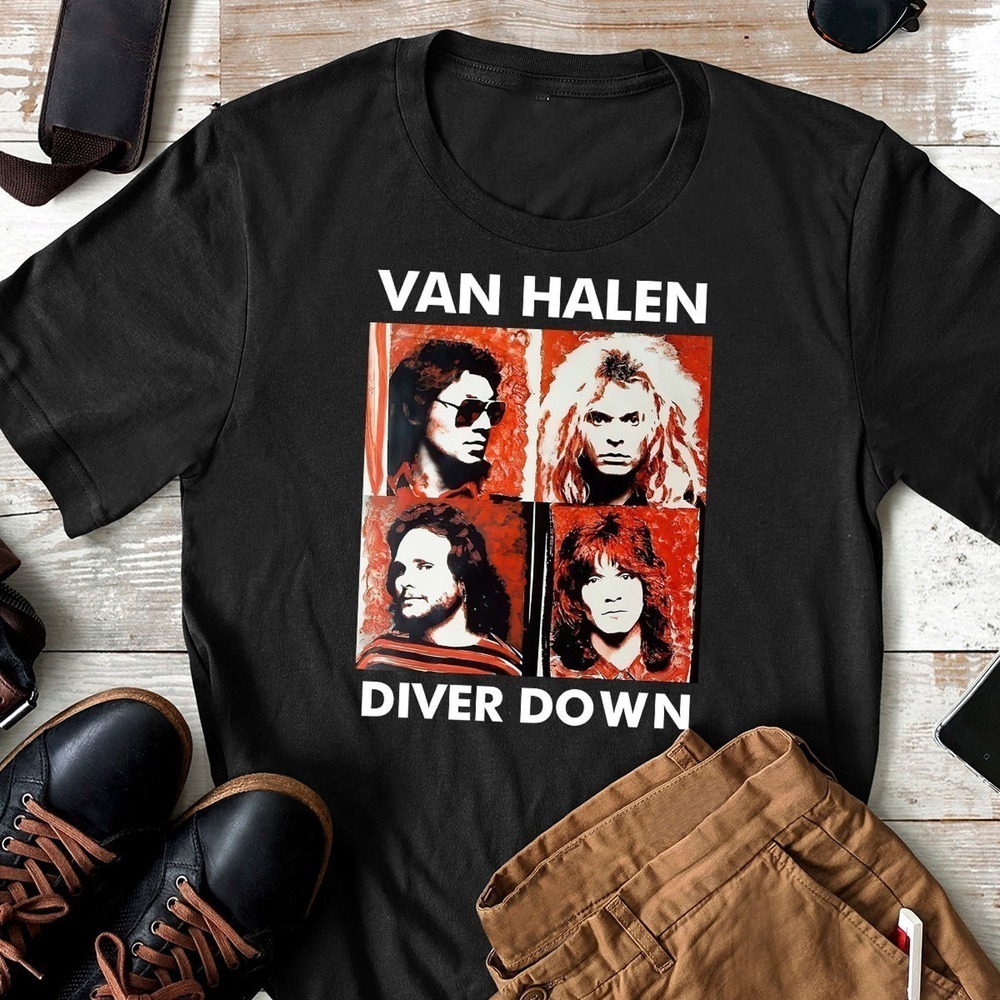 Van Halen Diver Down Tshirt Music Shirt